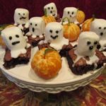 Spooky Boo Ghost Brownies